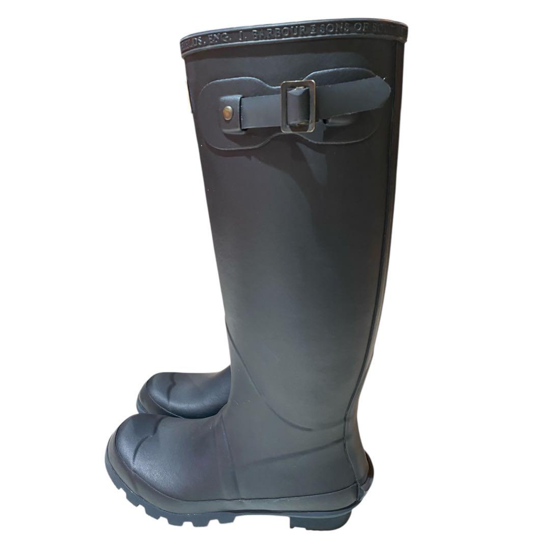 【完売品】Barbour バブワーレインブーツ ラバーブーツ