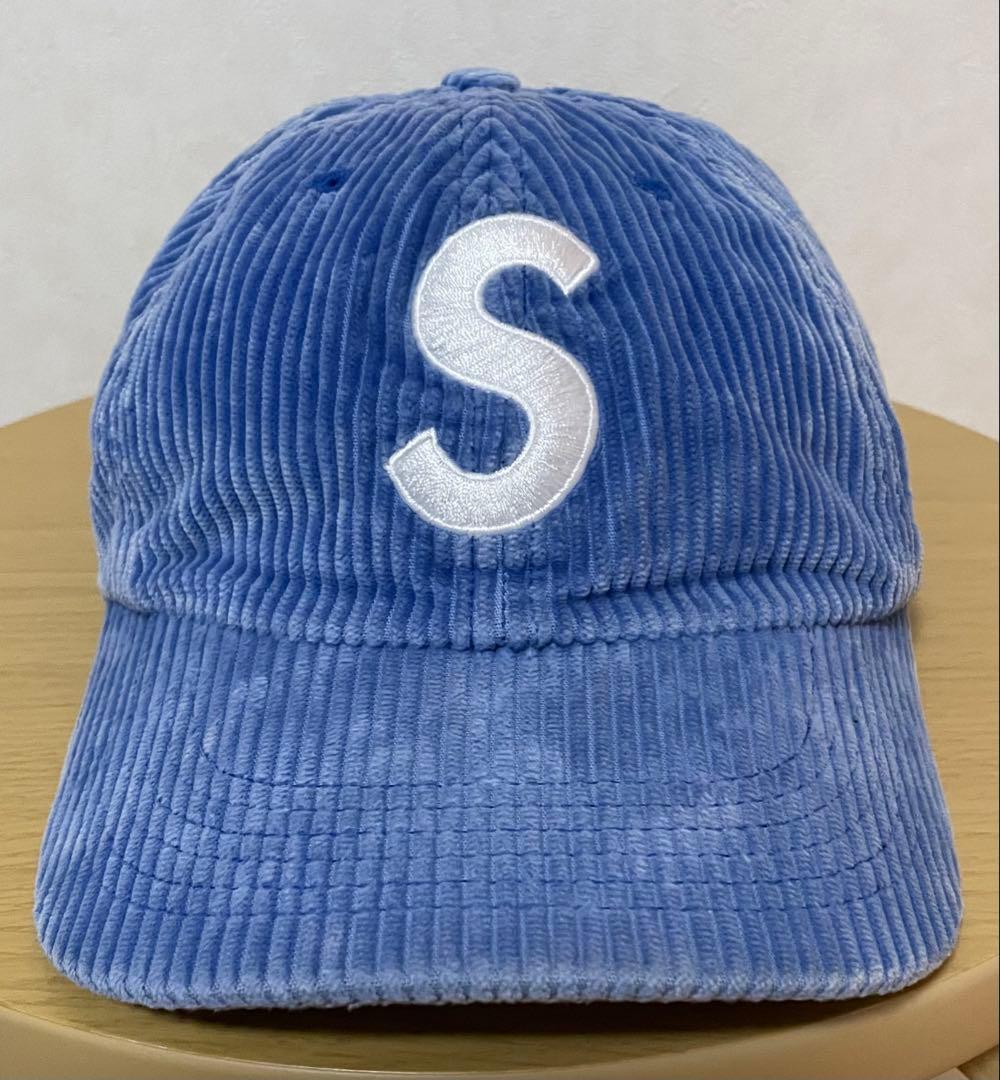 Supreme Corduroy S Logo キャップ