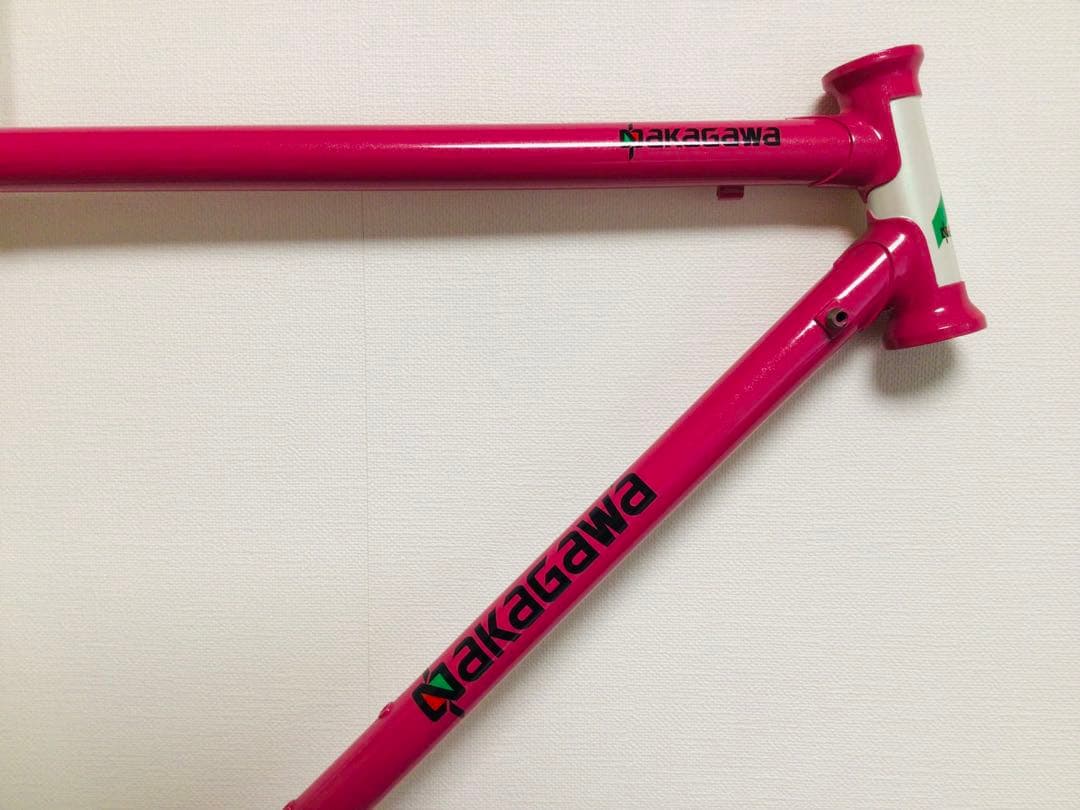 NAKAGAWA Prominence ピンク 50 デッドストック・クロモリ