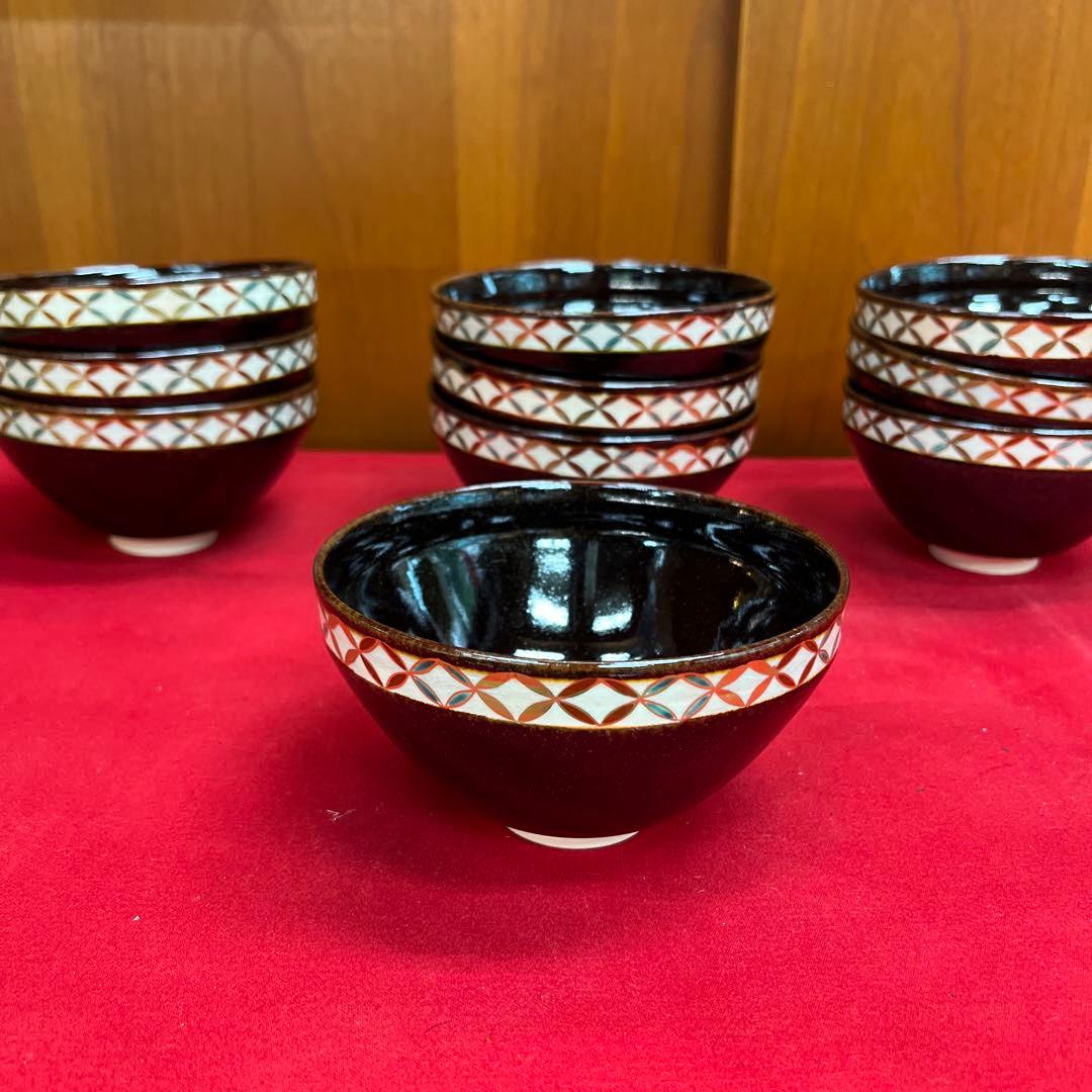 清閑寺　天目型七宝　数茶碗　杉田翔平