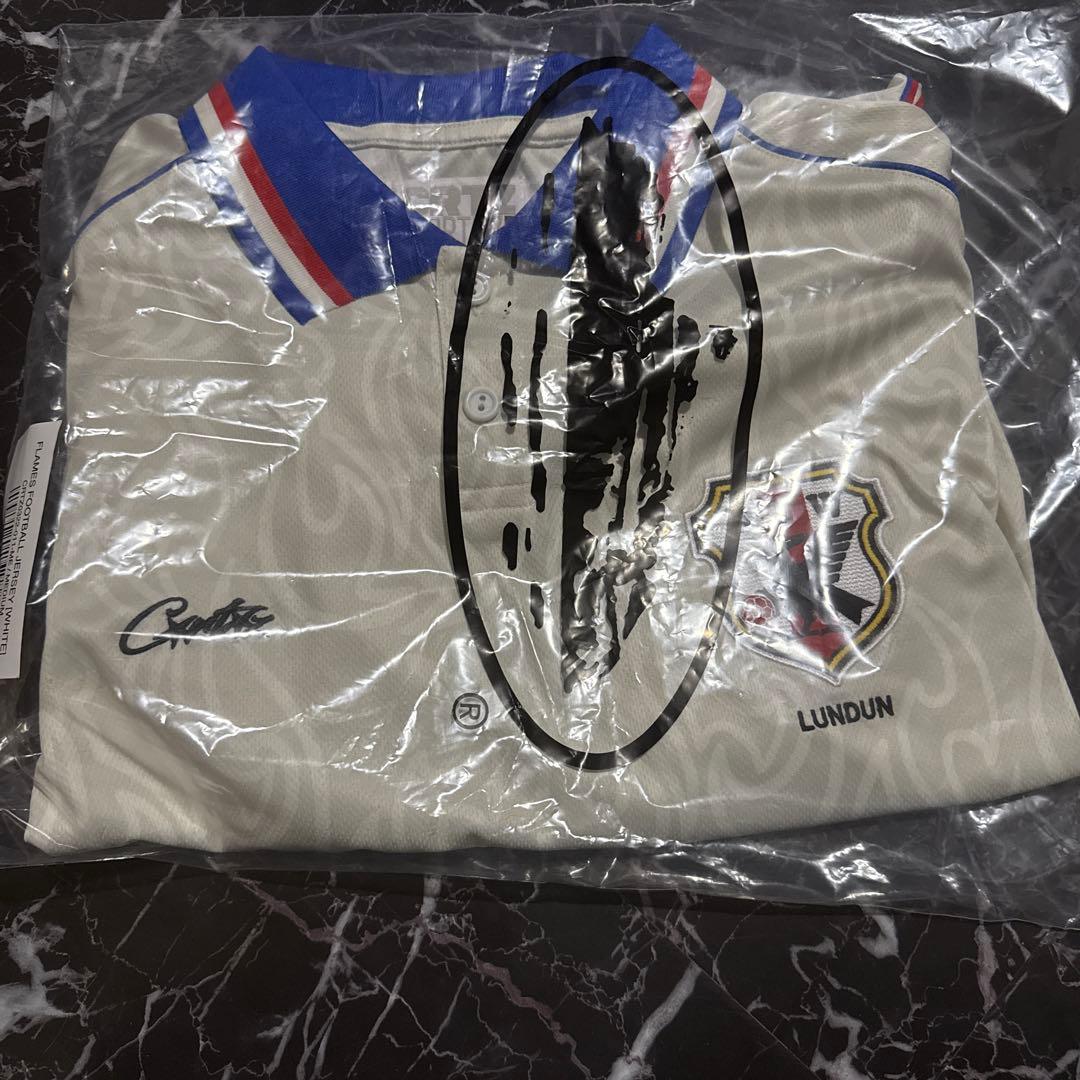 Corteiz FLAMES FOOTBALL JERSEY M コーテイズ