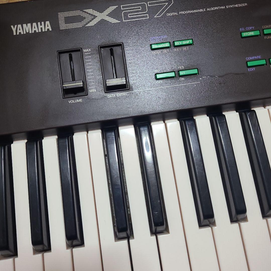 Yamaha DX27 FM音源キーボード ヤマハシンセサイザー
