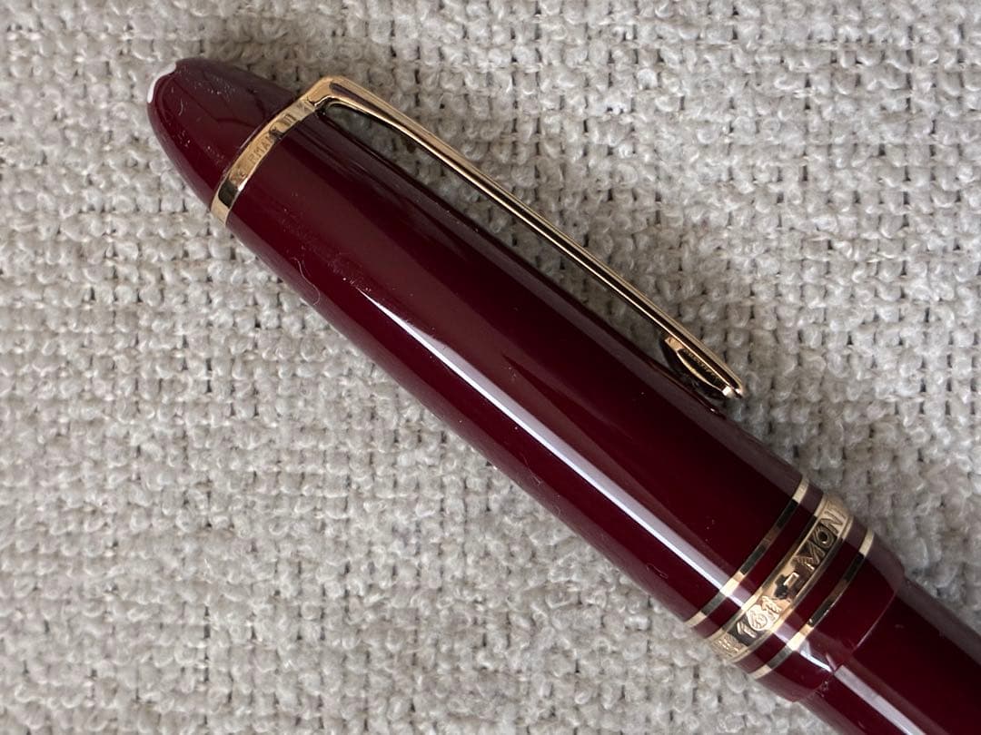 希少◾️ボルドー 美品◾️モンブラン◾️161ルグラン ボールペン◾️新品リフィル付属◾️