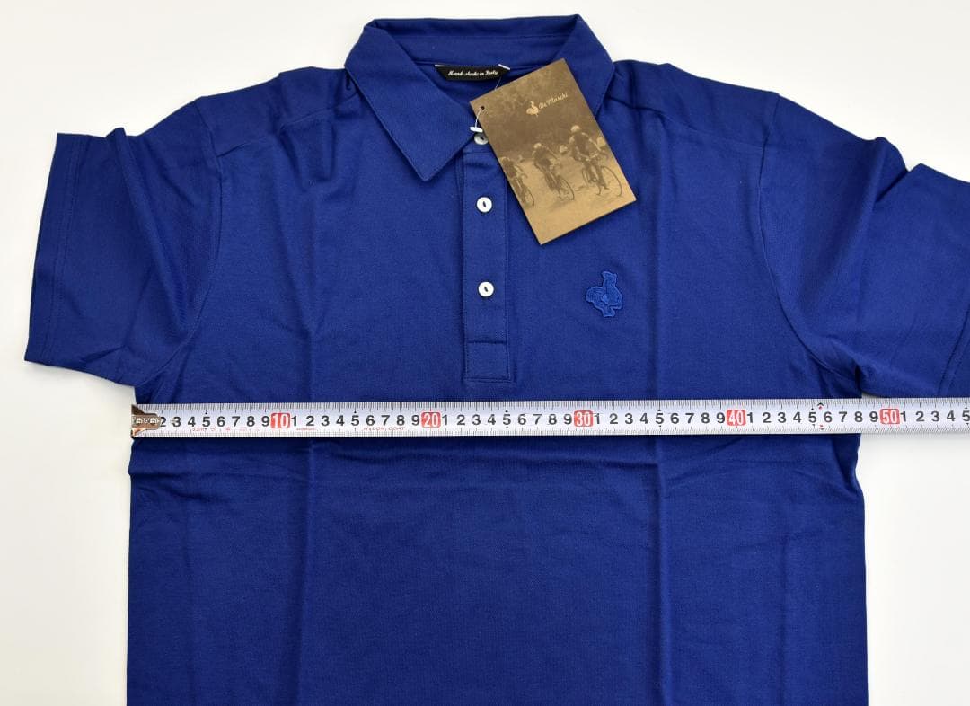De marchi★デマルキ クラシックポロ size:S コバルト