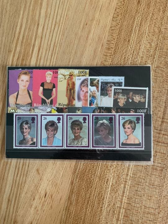 ダイアナ妃　追悼記念切手