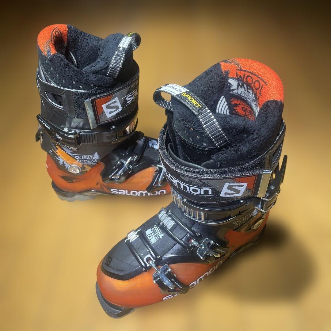 幅広salomonサロモンQUEST ACCESS80 26.0-26.5cm