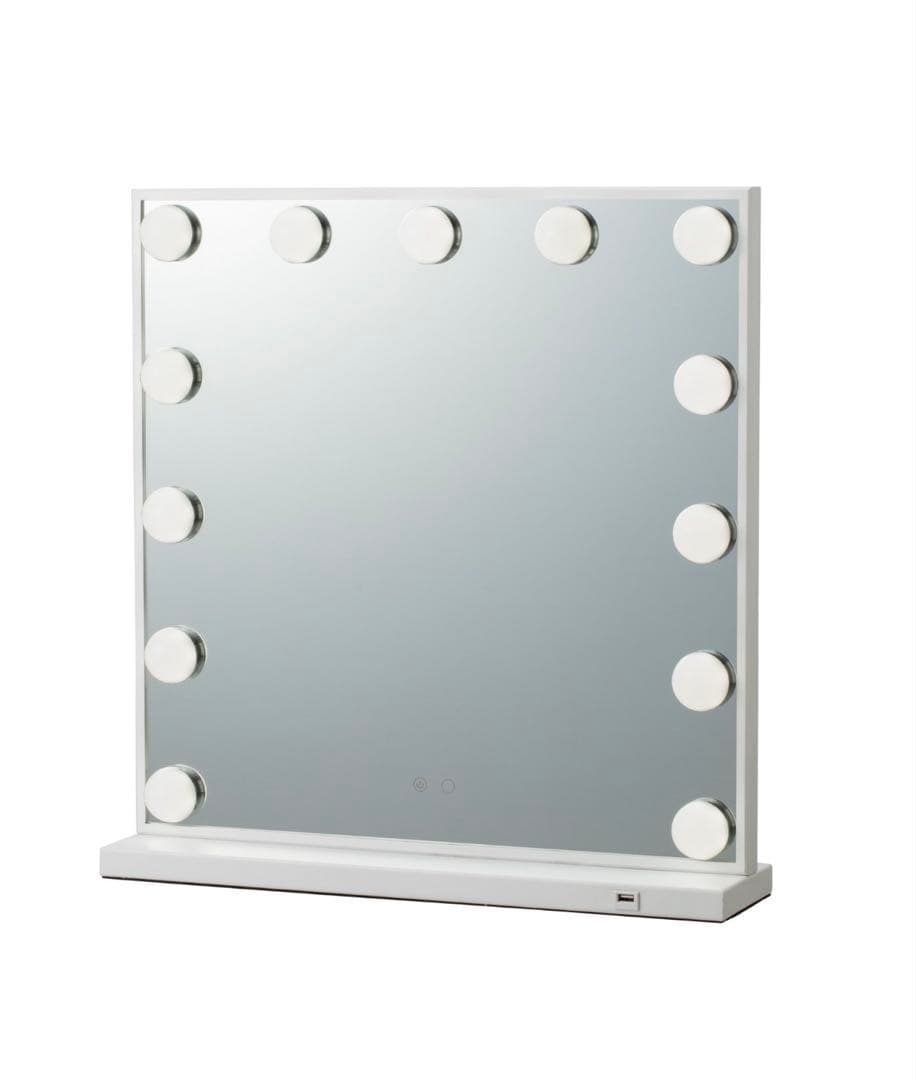 Francfranc エルドラド ハリウッドミラー ホワイト