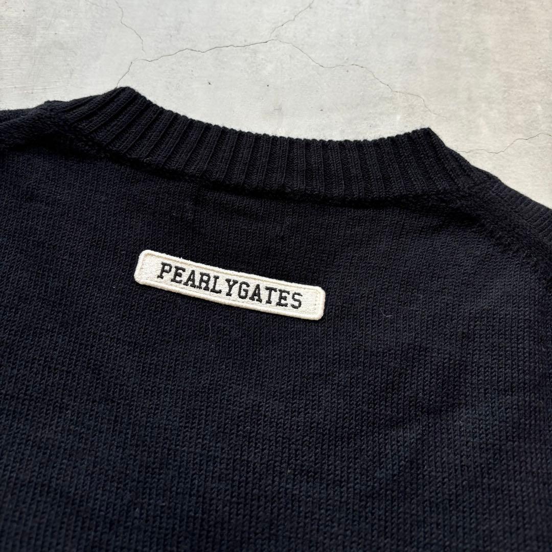 PEARLEY GATESパーリーゲイツ ウール Vネック セーターメンズ 4