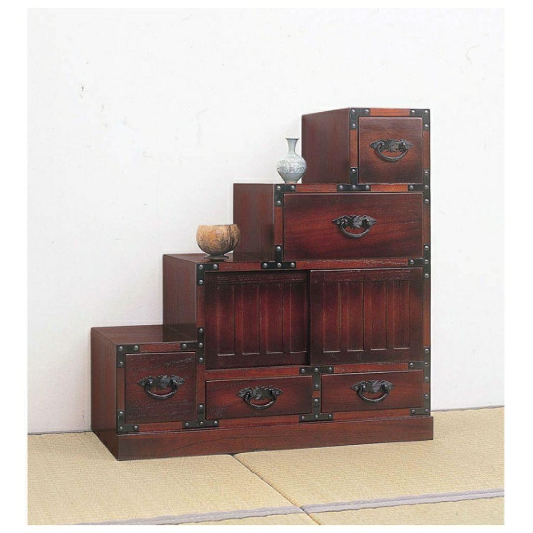 階段箪笥　左下がり