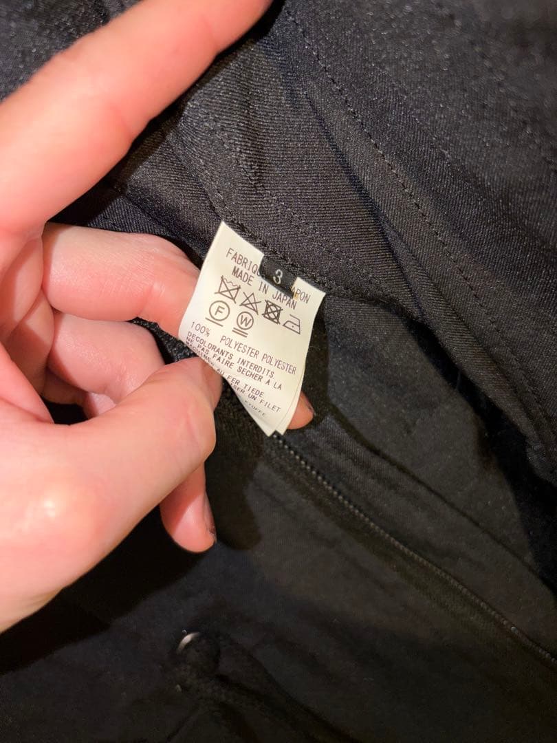 (美品)SYTE ブラック オーバーオール サイズ3 ヨウジヤマモト