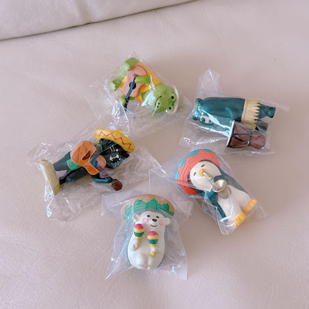 コンコンブル　フェスセット5体