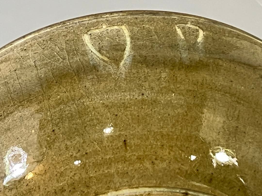 DT752 茶道具 横井米禽作 雲鶴写鉢 共箱