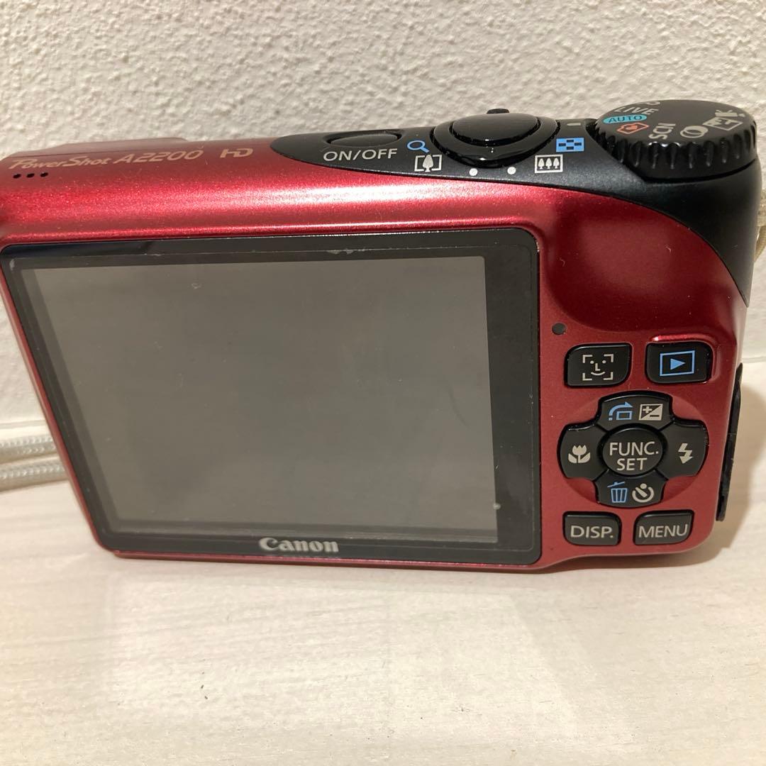 【動作確認済】Canon PowerShot A2200 レッド