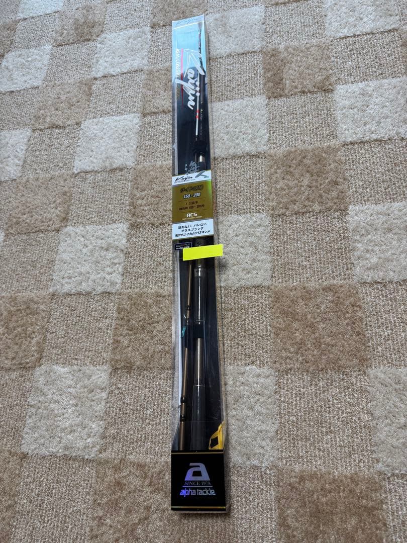新品未使用　アルファタックル　海人ライト竿 150-200 7.3フィート