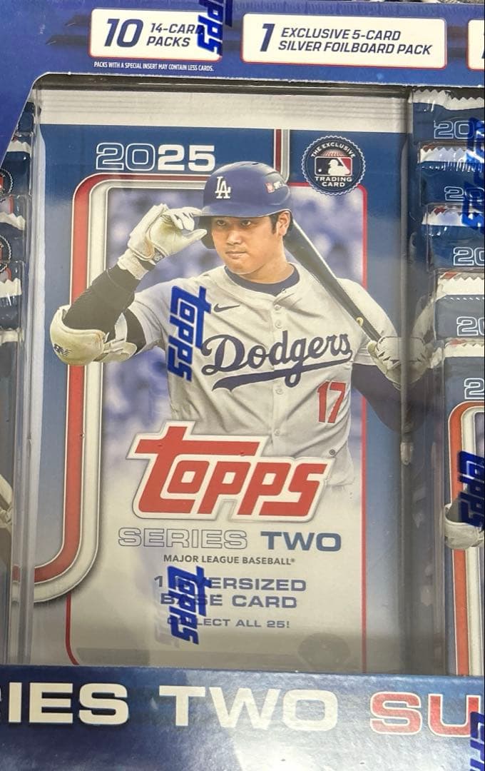 その他 2025 topps MLB Series 2 super box