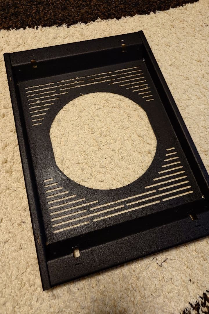 o*a様 37camp フラット五徳ステンレス＆FBパネル(ステン黒)