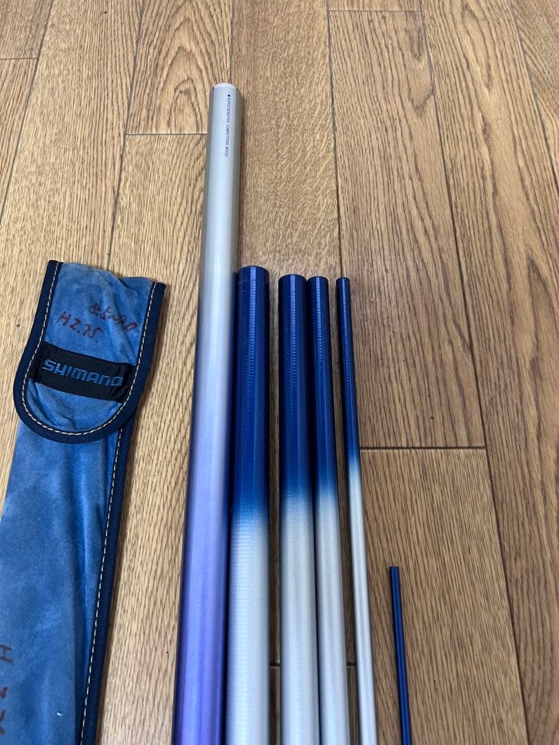 シマノ αズーム 鮎 EX 時雨 ハイスピード H2.75 85-90V鮎竿