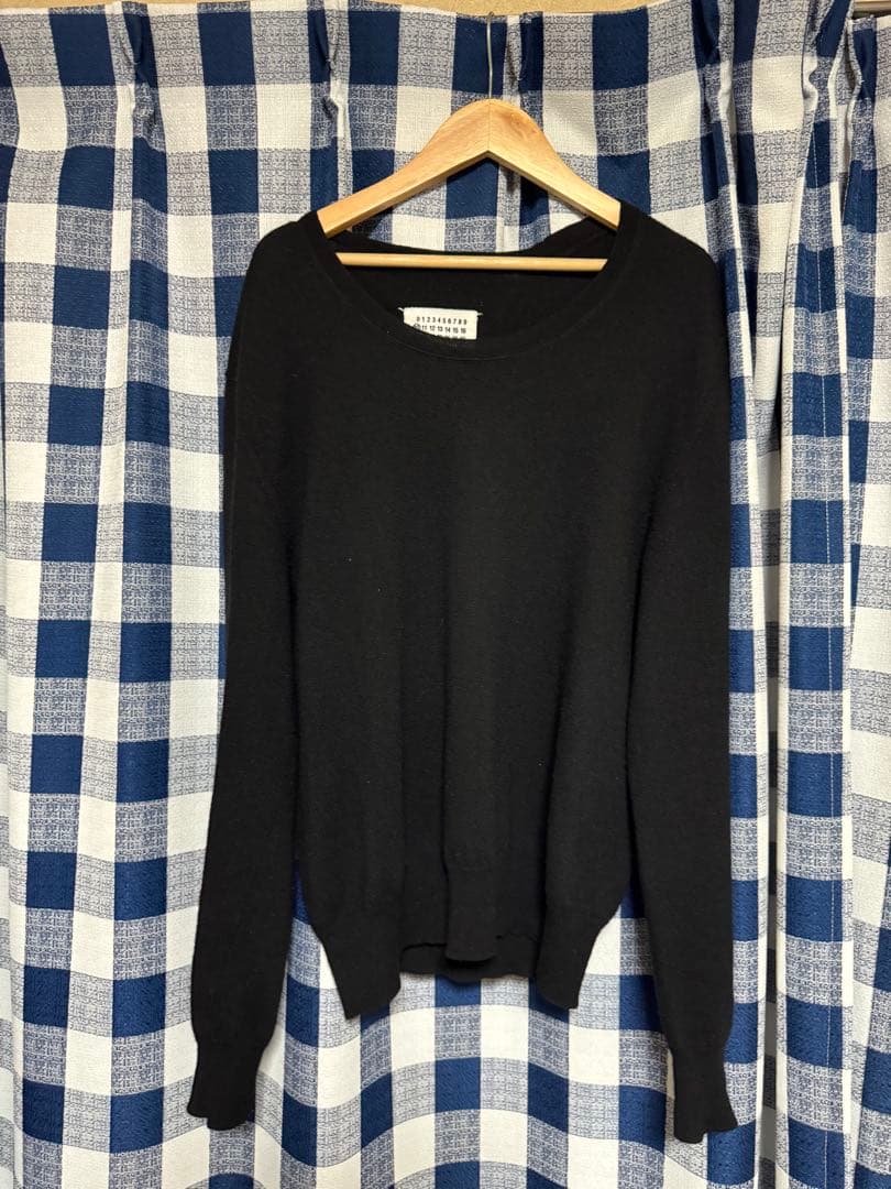 martin margiela 07aw ブラック　ニット　本人期
