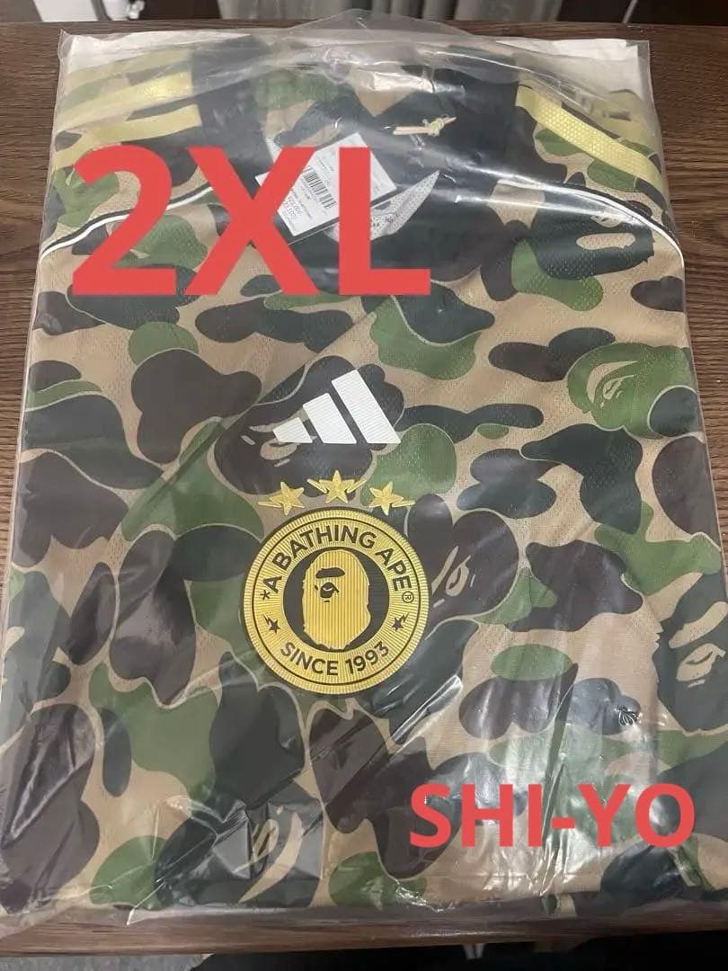 BAPE x adidas FBジャージ 2XL