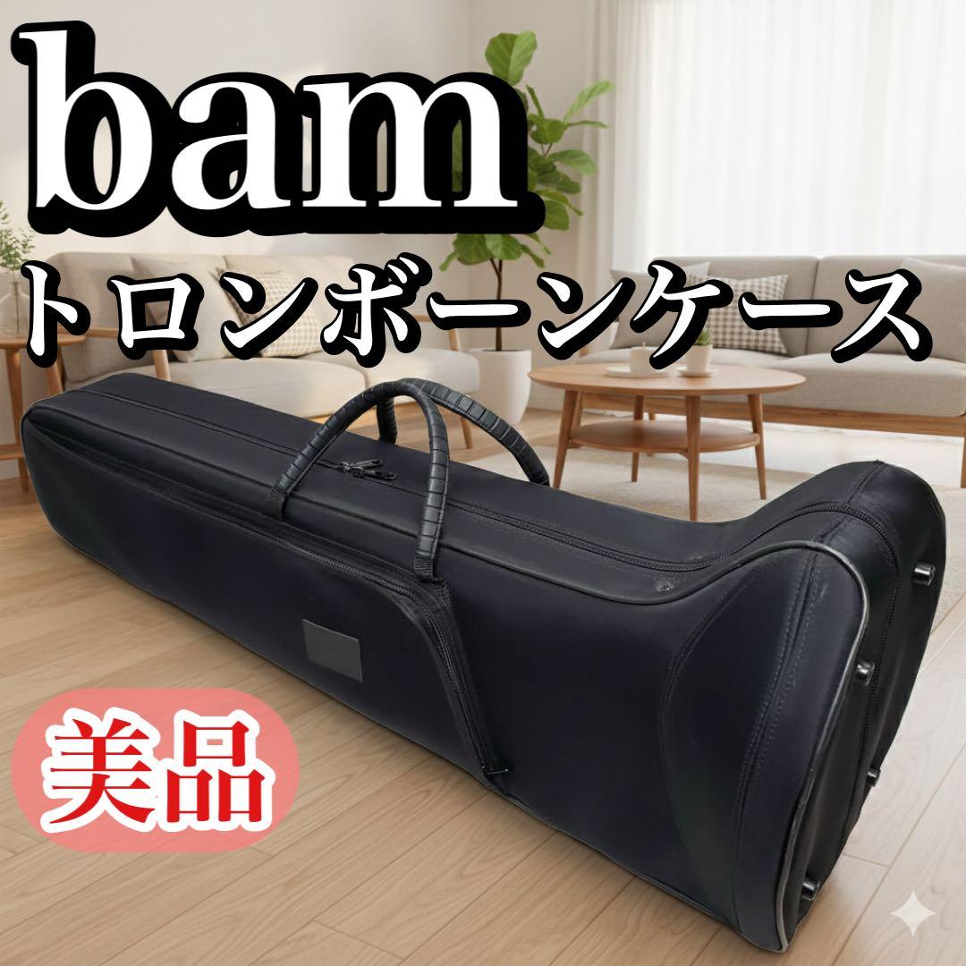 【美品】bam トロンボーン用 セミハードケース軽量・高耐久 持ち運び◎