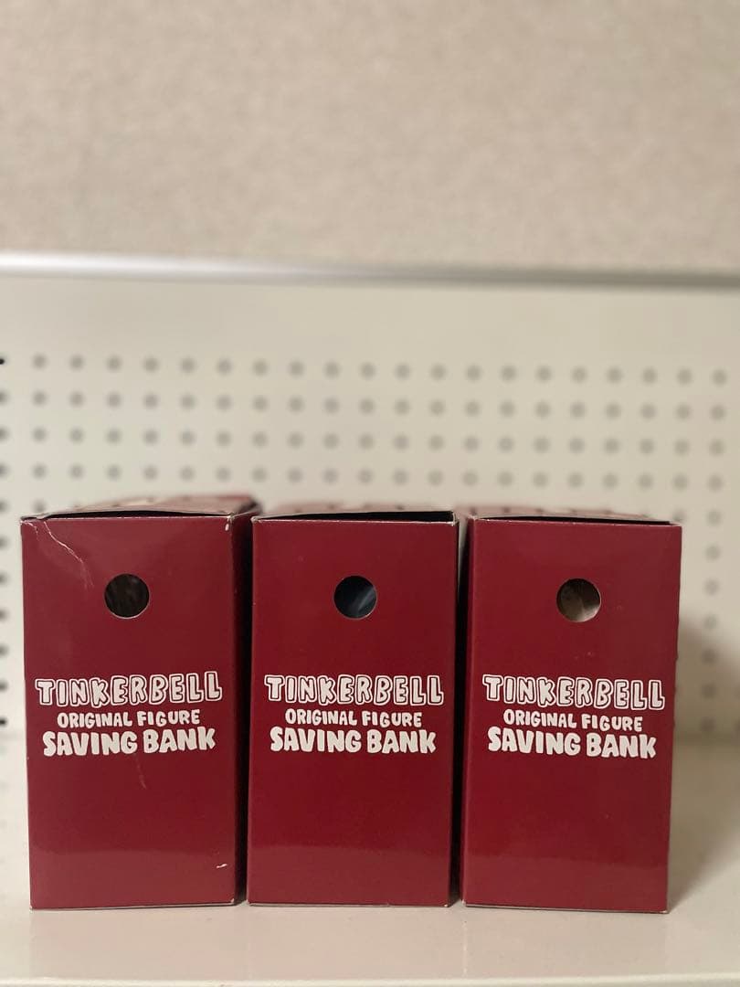 ★激カワ★激レア★ティンカーベル★TINKE RBELL貯金箱3体セット