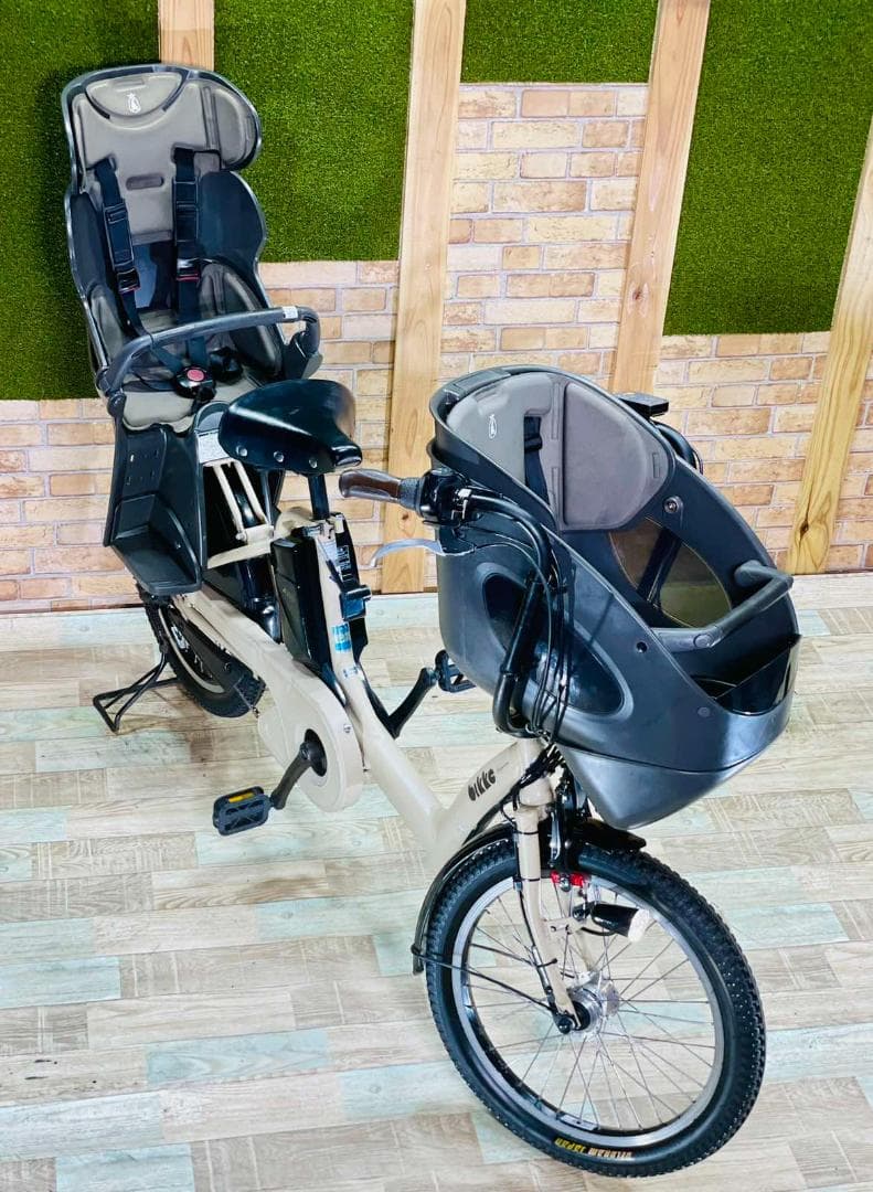 vie　ビッケ 大人気ブリヂストン 子供乗せ電動アシスト自転車 H1946