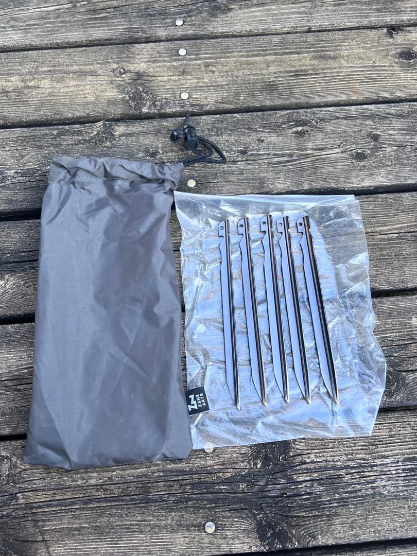 【希少】純正ペグ付き1stロット　ゼインアーツ　ゼクーL インナーテントセット