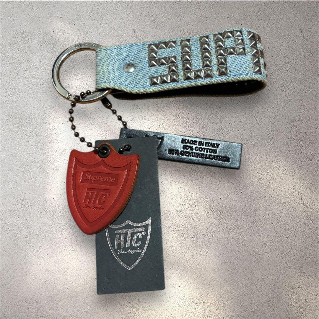 希少 Supreme HTC スタッズ　キーホルダー キーリング　シュプリーム