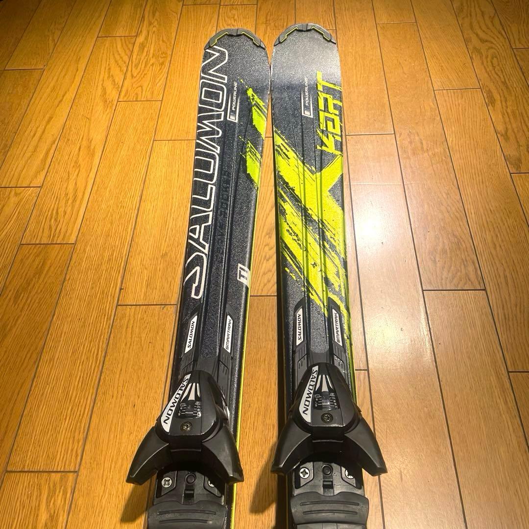 【値下げ】salomonサロモンX-KART164 金具セット　小中回り志向