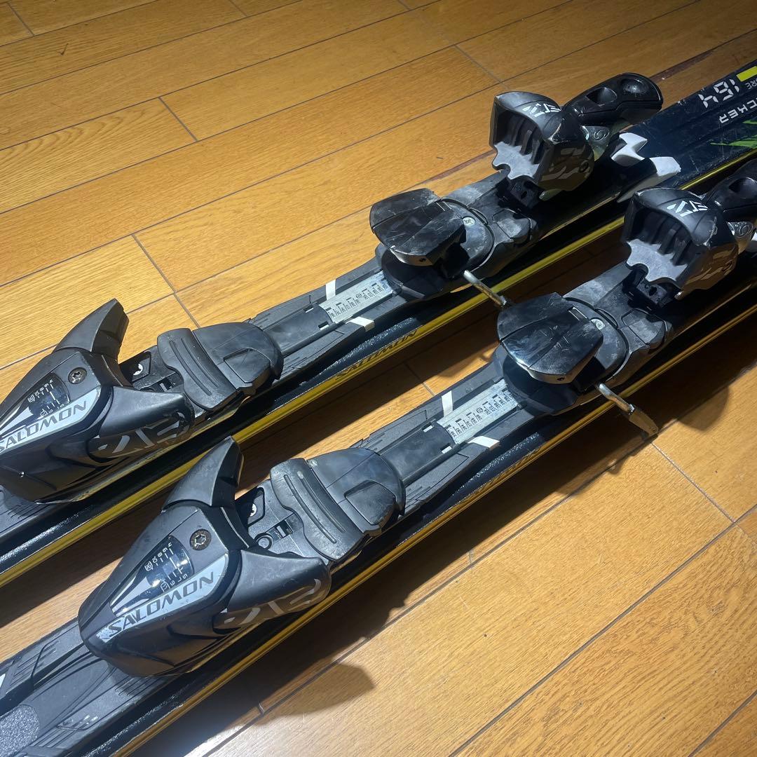 【値下げ】salomonサロモンX-KART164 金具セット　小中回り志向