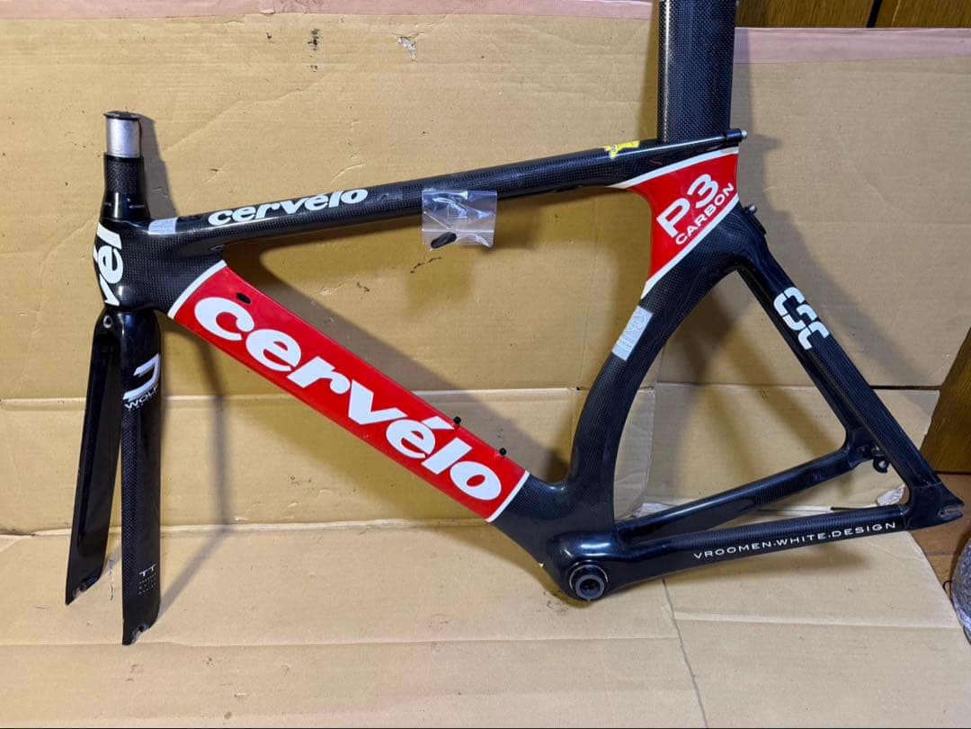 cervelo P3 carbon カーボンフレーム TTバイク フレームセット