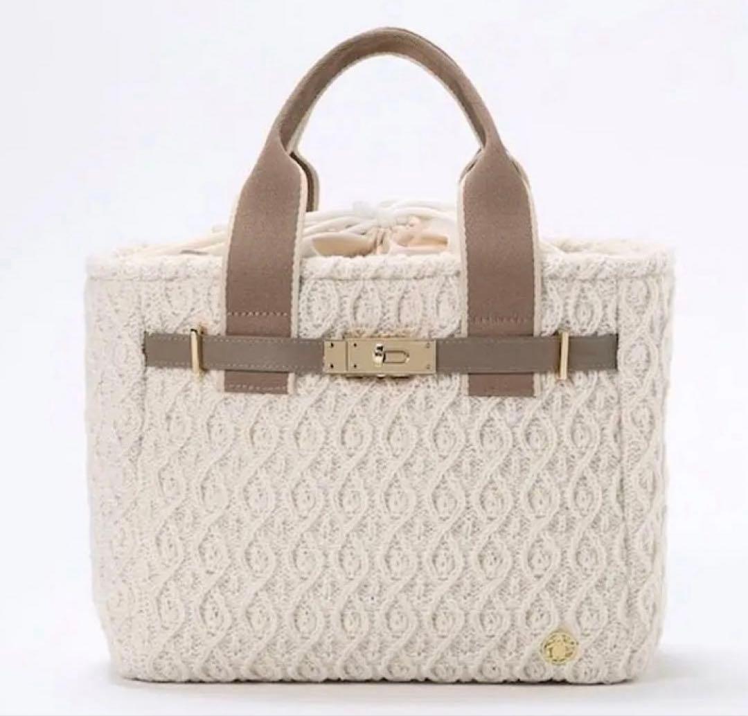 【新品未使用】マンシングウェア　ゴルフバッグ　ニットカートバッグ （ホワイト）