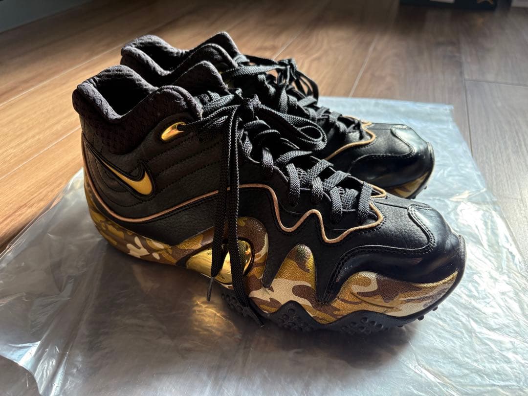 美品 NIKE ZOOM ズームアップテンポプレミアム ブラック