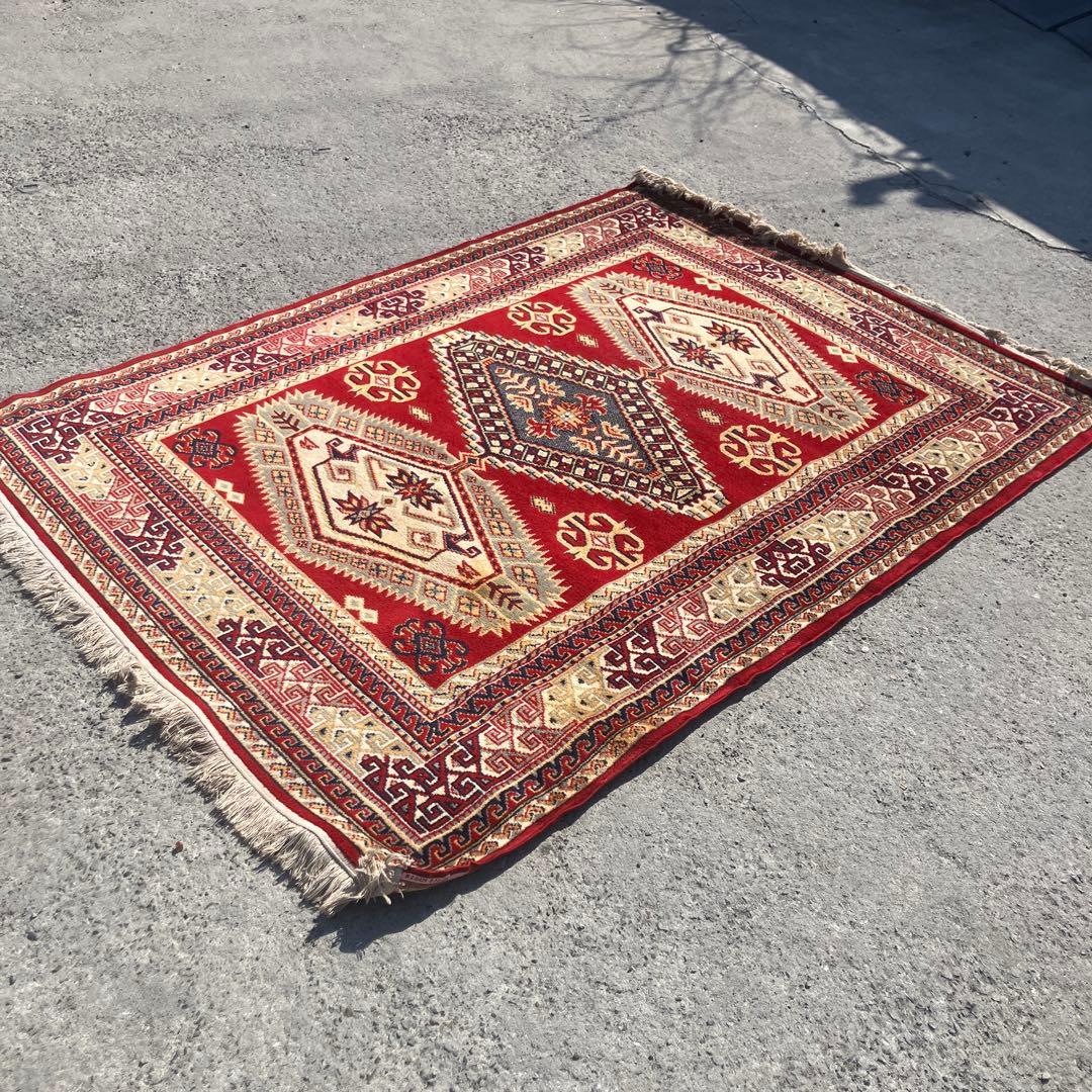 balta ARAKSTAN 民族柄 ペルシャ絨毯 大型絨毯 カーペット ラグ