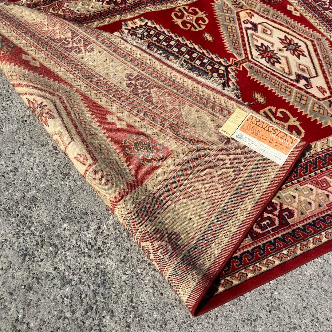 balta ARAKSTAN 民族柄 ペルシャ絨毯 大型絨毯 カーペット ラグ