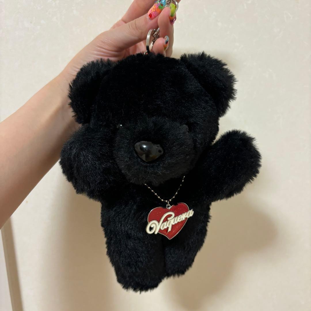 vaquera キーホルダー　クマ　ベア　黒　バケラ　ブラ