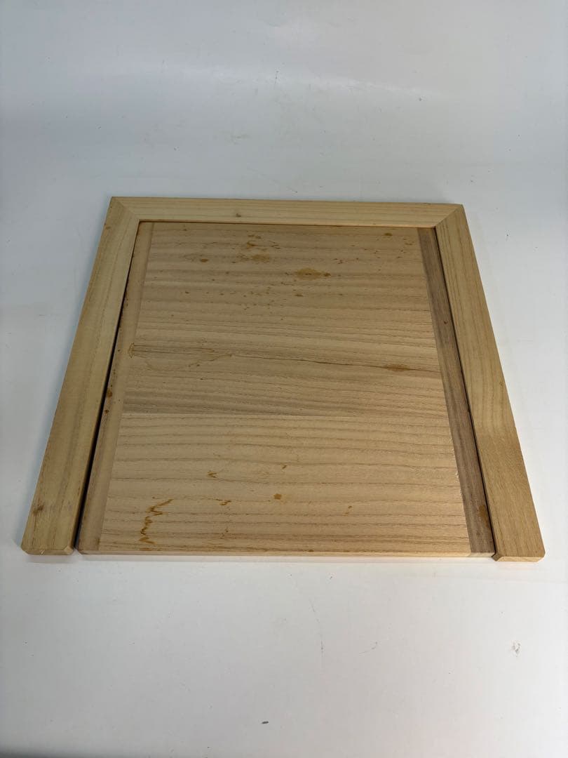 【中古品】而妙斎好 壺々透 二重棚 （紙箱）組立式USED〈税込•送料込〉