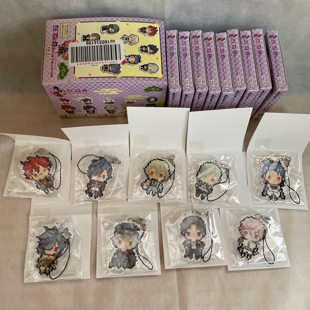 刀剣乱舞　ぷちびっとストラップコレクション【36個セット】　鶴丸　一期　長谷部