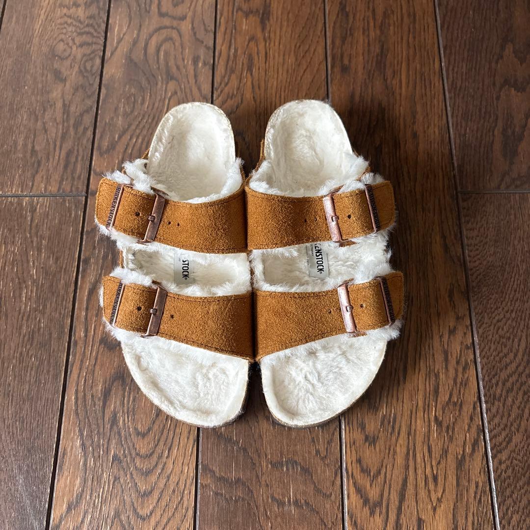 美品　ビルケンシュトック　37 ARIZONA SHEARLING