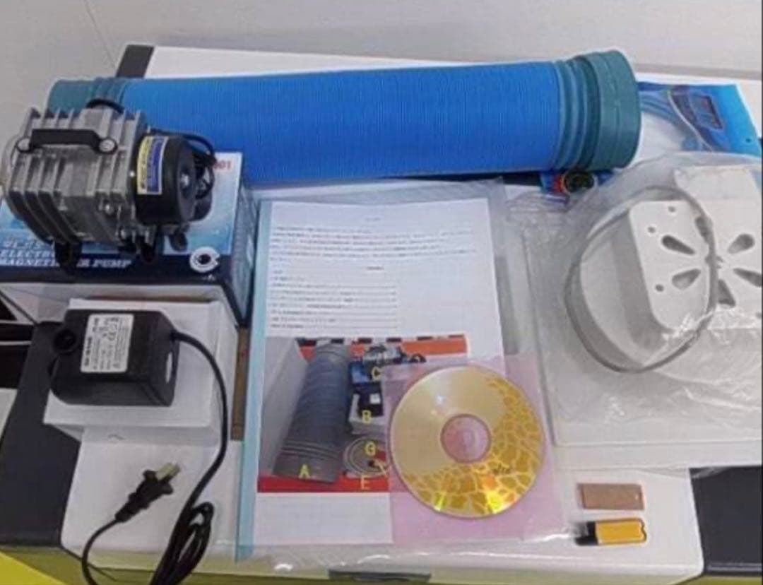 新品未使用 レーザー加工機 レーザー切断機 本体 40w家庭用 付属品フルセット