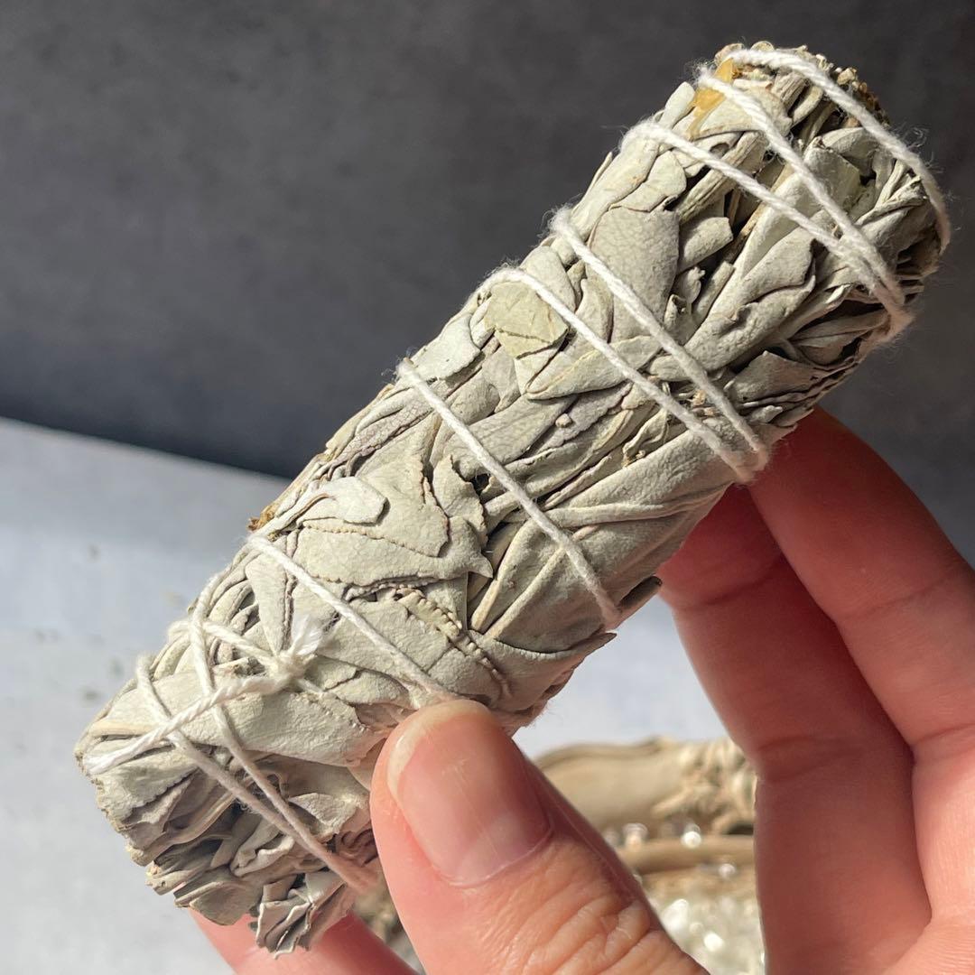 ホワイトセージ バンドル ローズクォーツ ハート