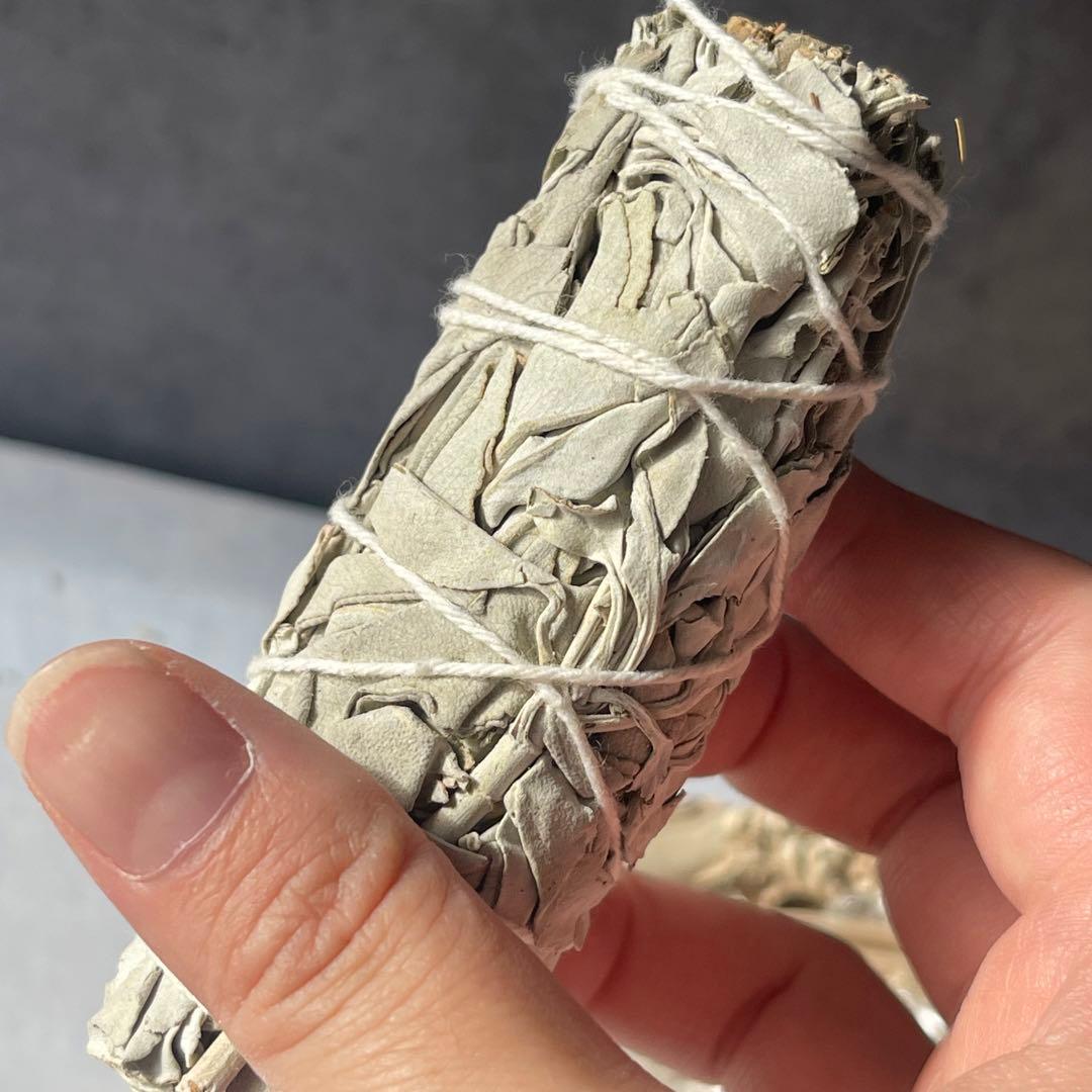 ホワイトセージ バンドル ローズクォーツ ハート