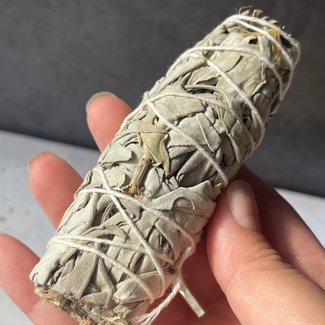 ホワイトセージ バンドル ローズクォーツ ハート