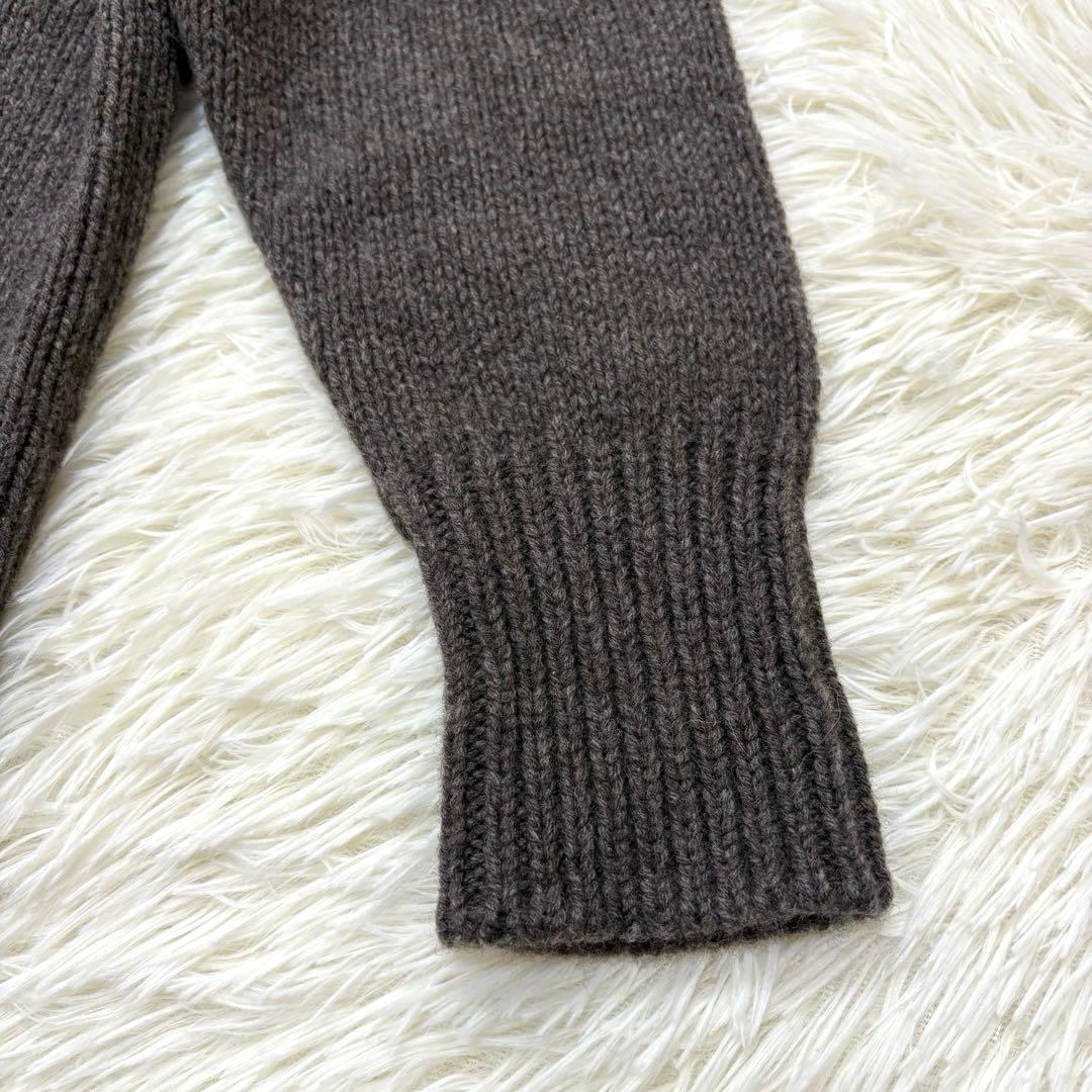 美品　TICCA ウール100％　ニットワンピース タートルネック　ティッカ