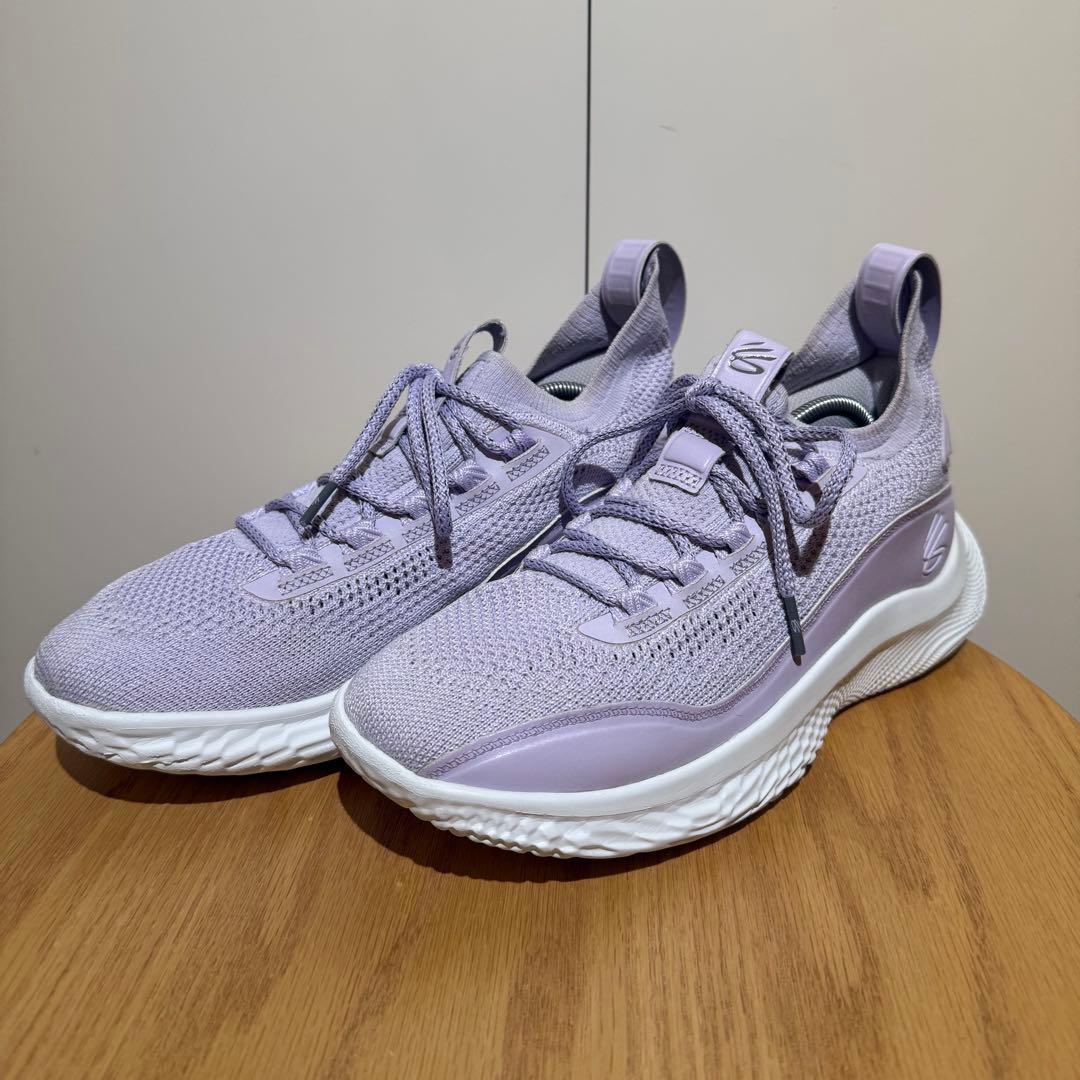 ⭐︎超希少⭐︎美品⭐︎仮金額　アンダーアーマー カリーフロー　バッシュ　紫27.5cm