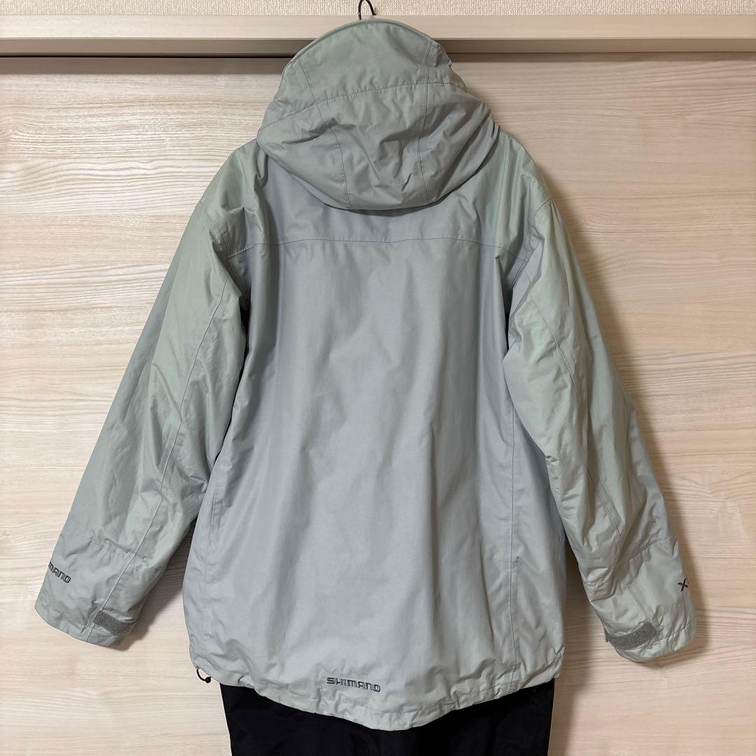 タ*キ様 シマノ XEFO 防寒着 ライトグレー 2XL