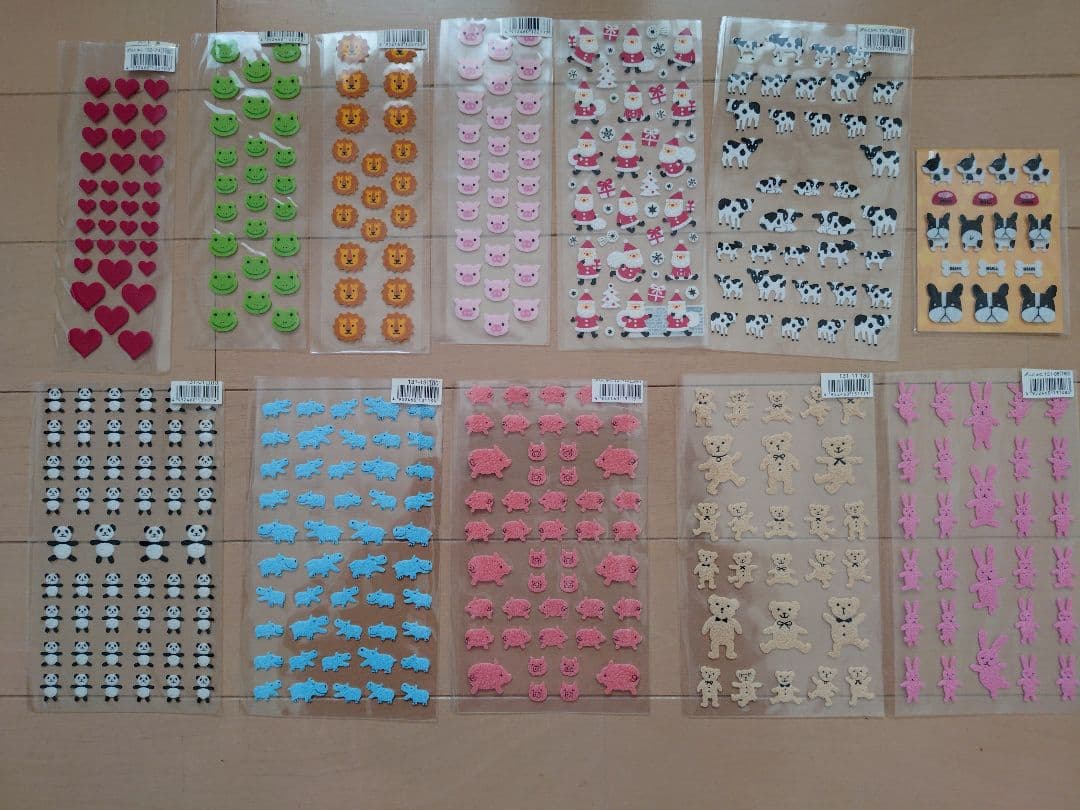 【まとめ売り】平成レトロ キャラクターetcシール150セット販売