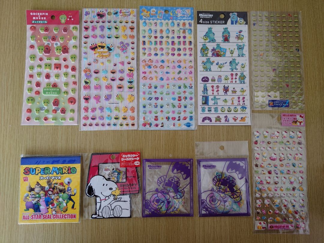 【まとめ売り】平成レトロ キャラクターetcシール150セット販売