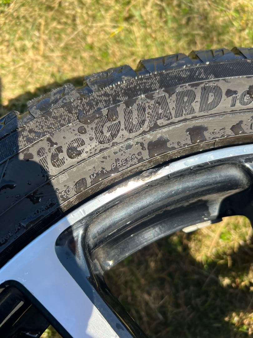 オデッセイ 純正ホイール 225/45R18 スタッドレスタイヤ ホイールセット