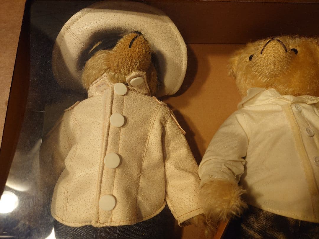 CHAGE&ASKA フィギュア 20周年記念　＆　テディベア　未使用品